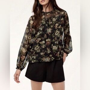 Aritzia Wilfred Lourdes Blouse